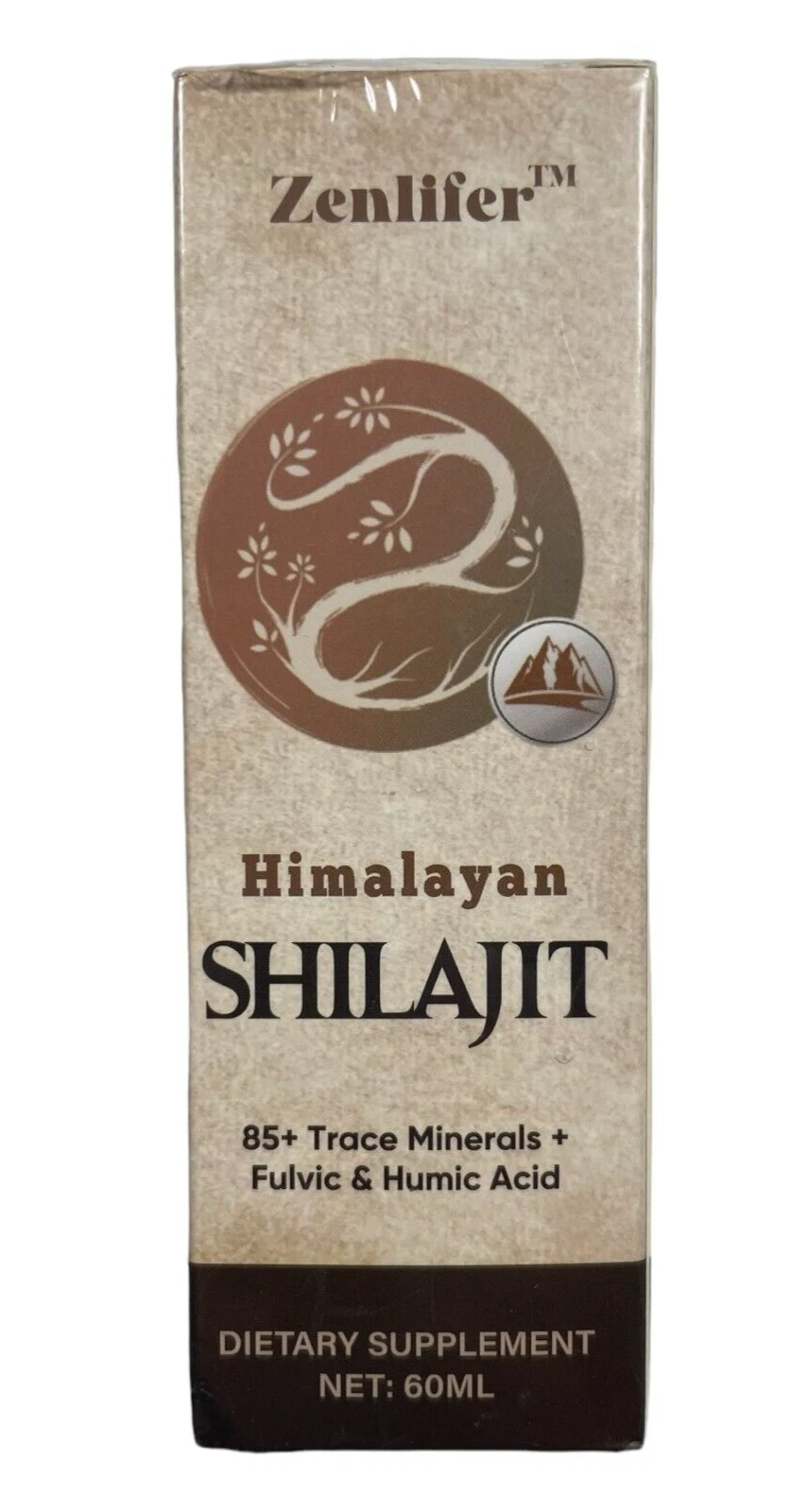 Purified Himalayan Shilajit Drops, with Fulvic Acid, 60 ml, Exp 10/26
