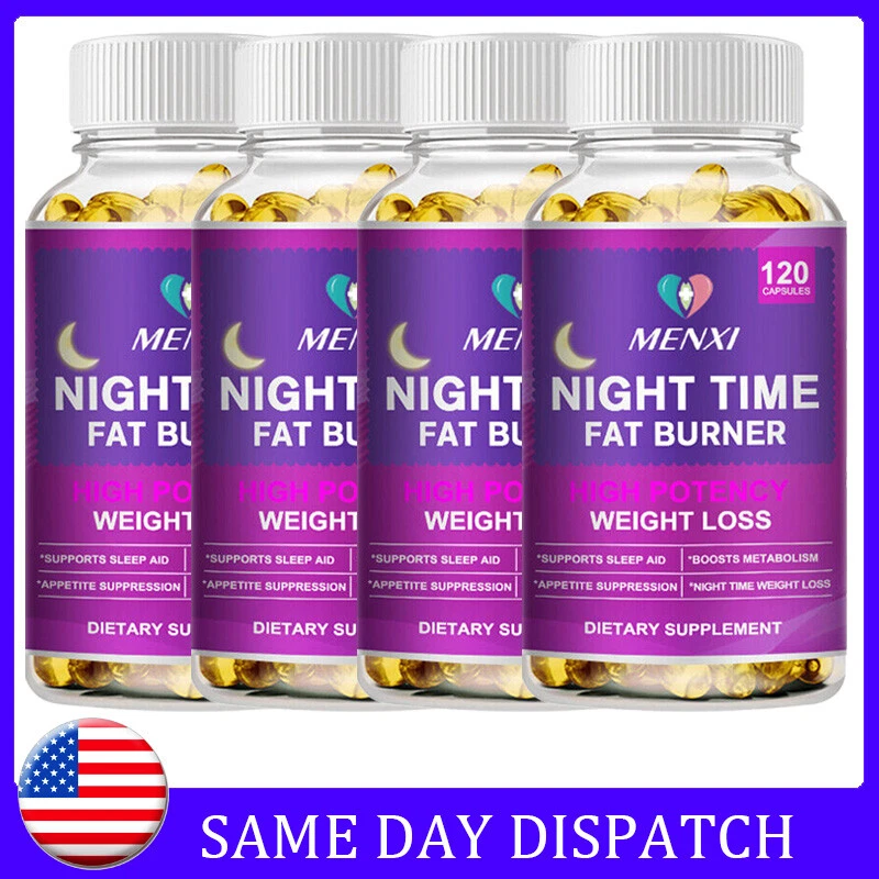 Night Time Fat Burner Supplement For Fat Burn Weight Loss Appetite Suppressant