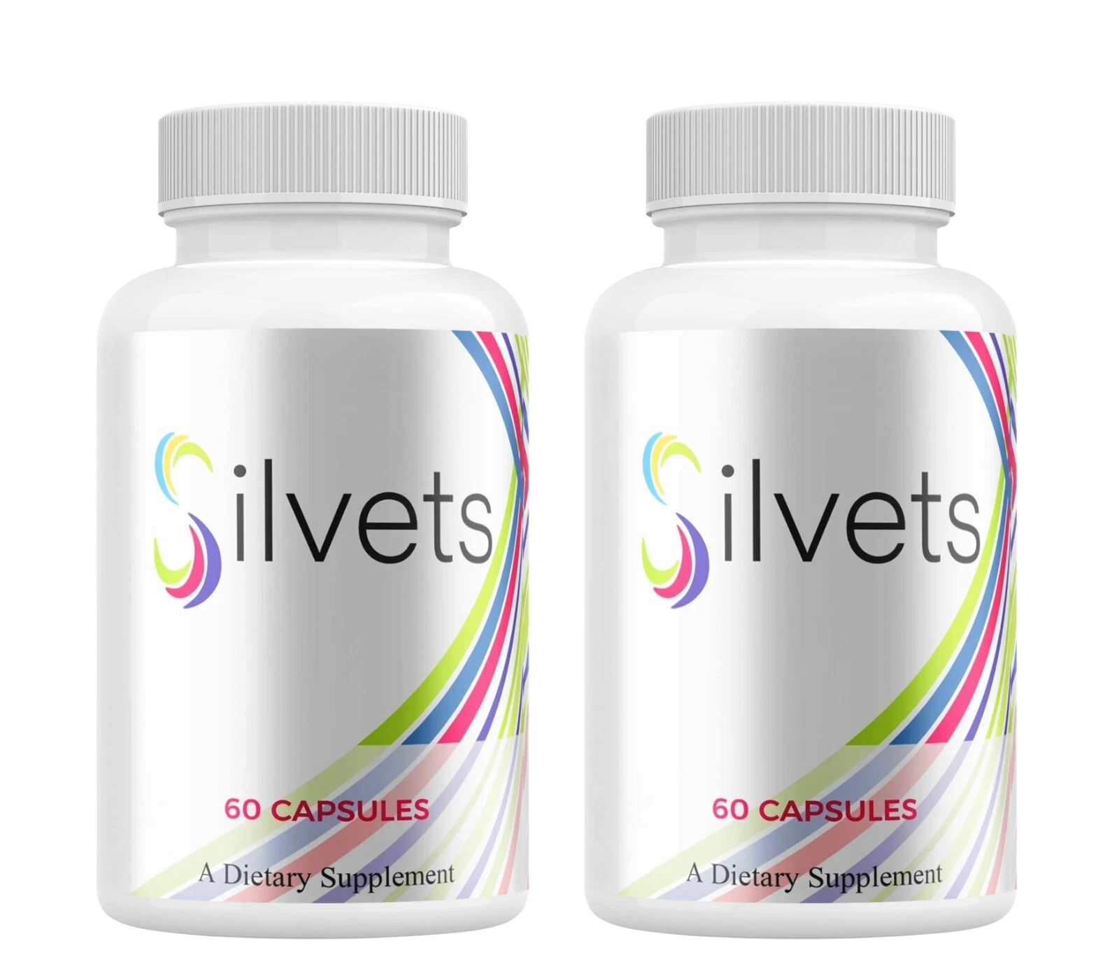 (2 Pack) Silvets Maximum Strength Supplement ,Silvetts Dietary Capsules