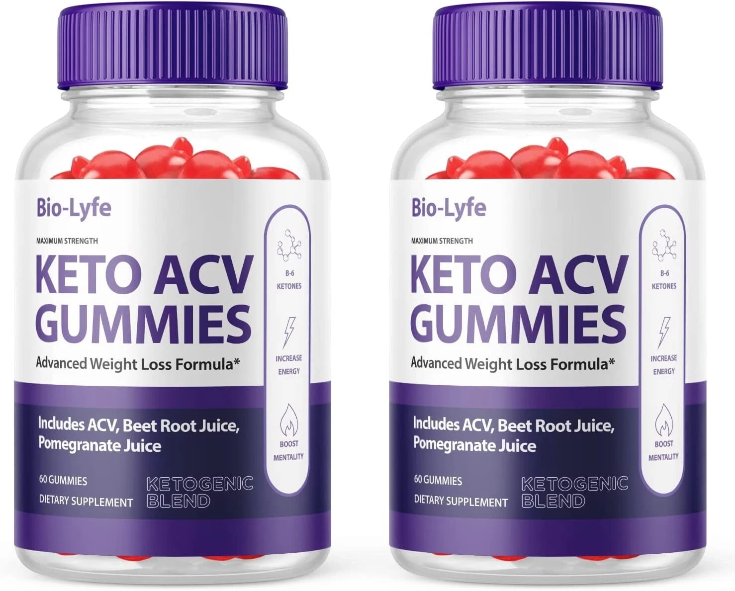 BioLyfe Keto Gummies - BioLyfe Keto ACV Gummys Weight Loss OFFICIAL - 2 Pack