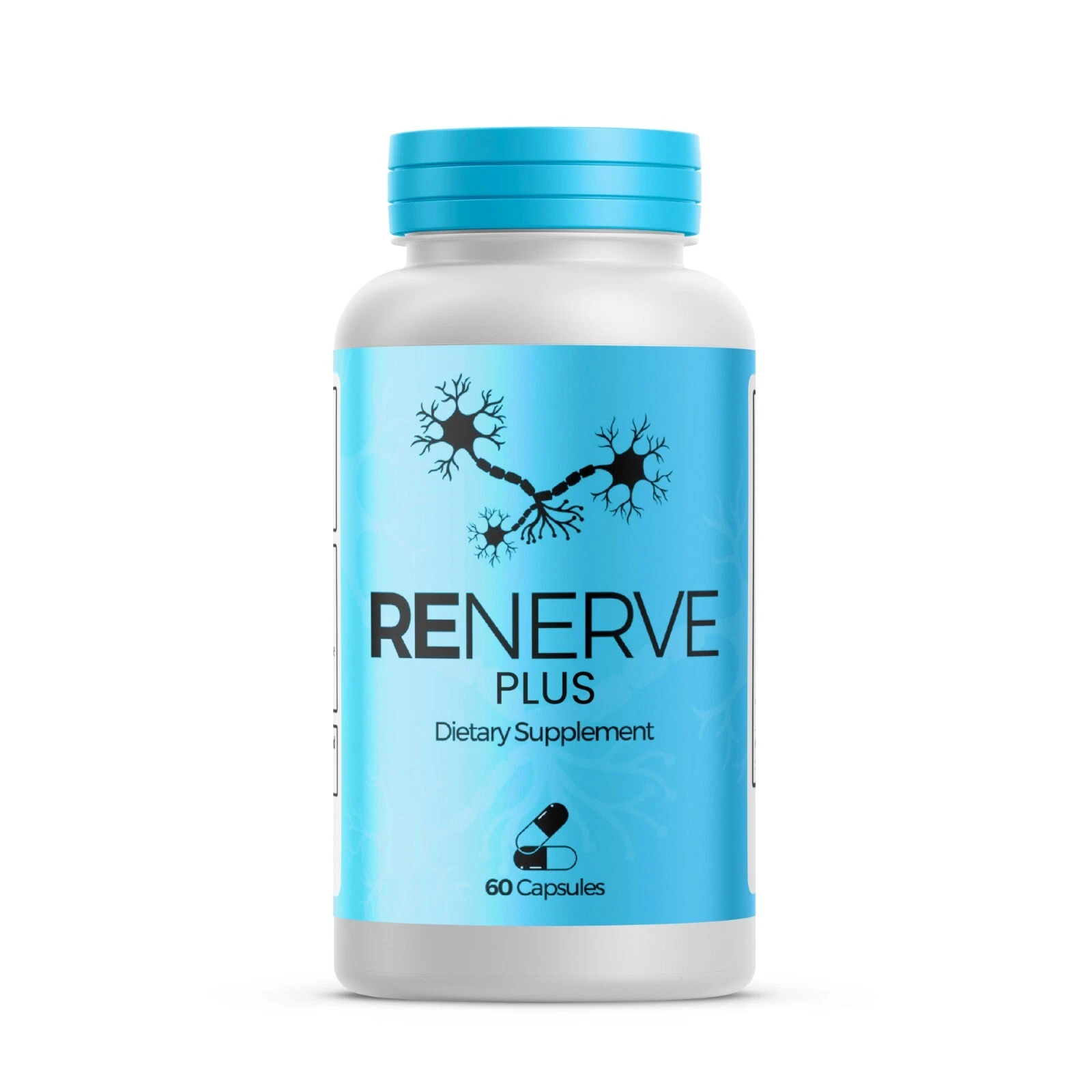 renerve plus, re nerve plus Health Support Supplement Genuine 60 Capsules 1 Pack