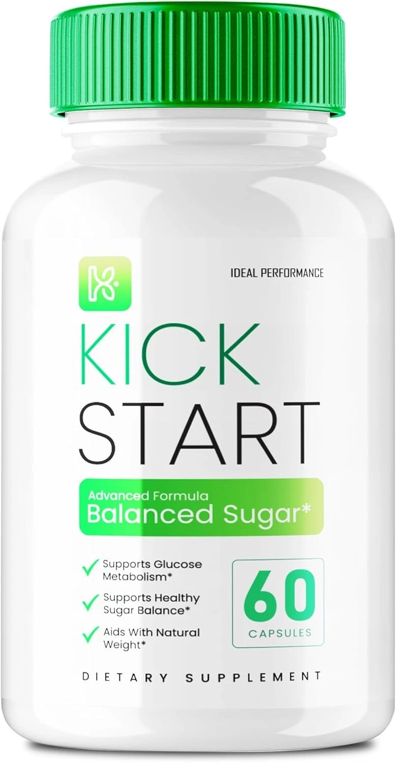 Kick Start Capsules, Balanced Sugar Supplement Pills, KickStart...