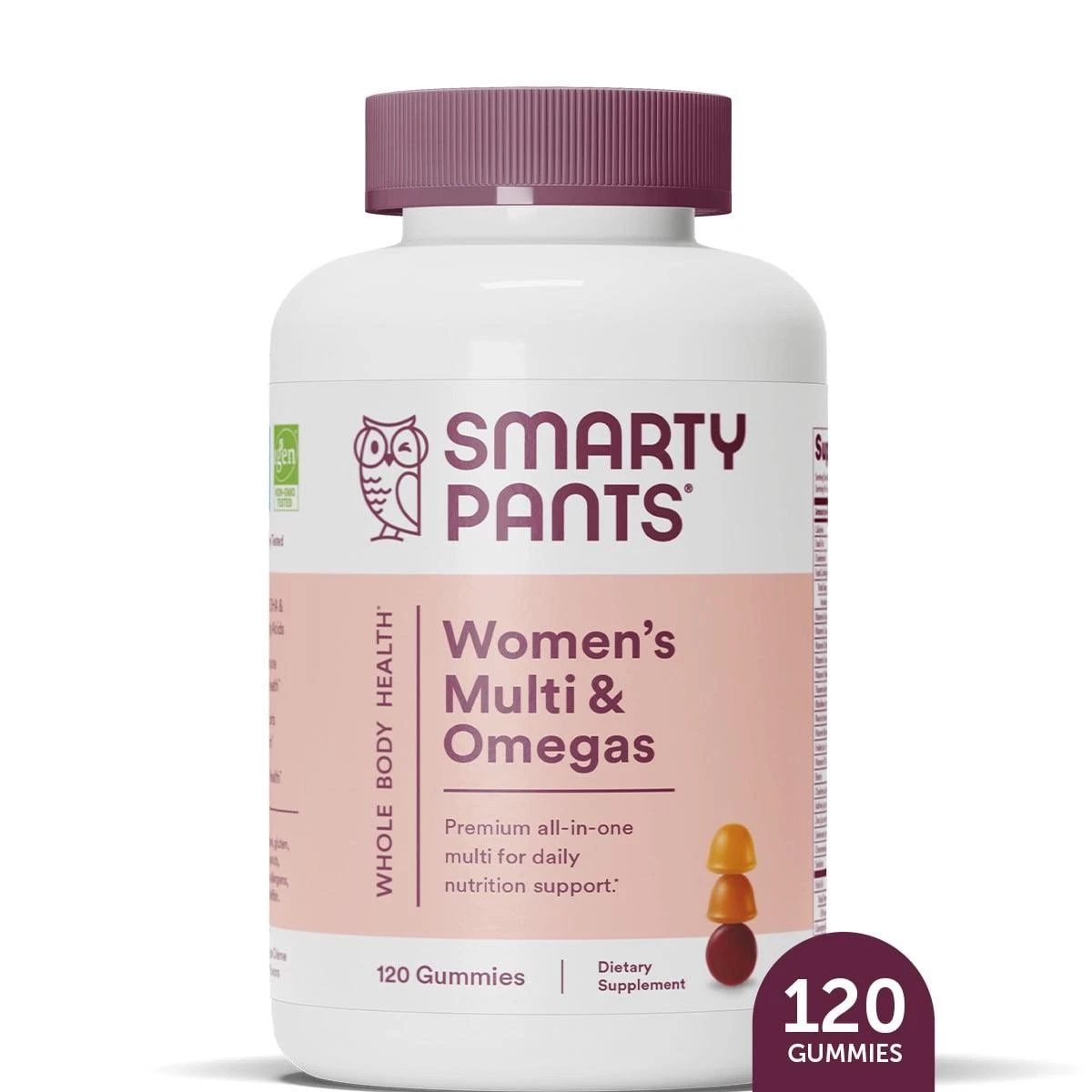 Smartypants Women's Complete Daily Vitamins - 120 Gummies