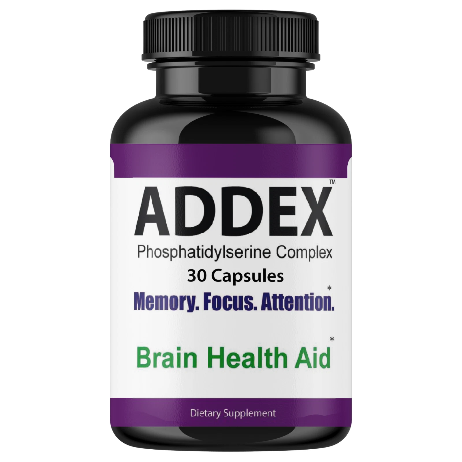 Adult Brain Booster Supplement Boost Concentration Enhance Focus Energy Memory
