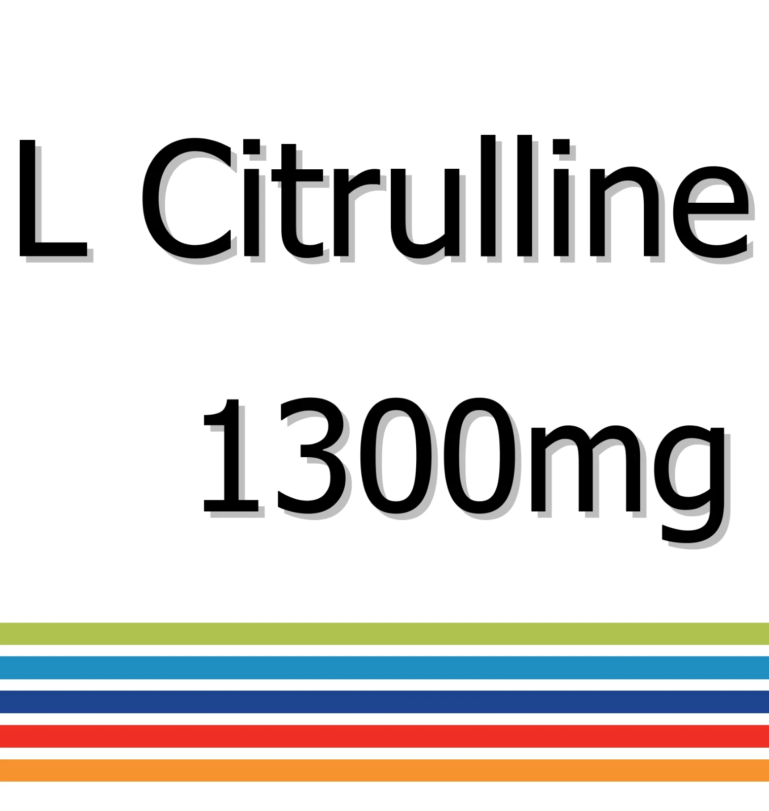 L Citrulline 1300mg x 60 Tablets - Pain Relief Achieved