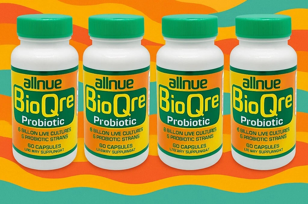 4 BioQre Probiotic 60 caps Acidophilus Probiotics digestive balance digestion