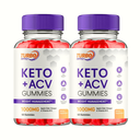 2-Pack Turbo Ripped Keto ACV Gummies Supports Weight Loss & Energy (120 Gummies)