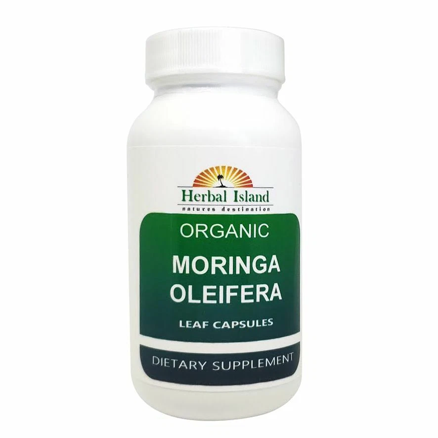 Moringa Oleifera Leaf Powder Capsules 400mg - Organic - Pure-Natural - Free Ship