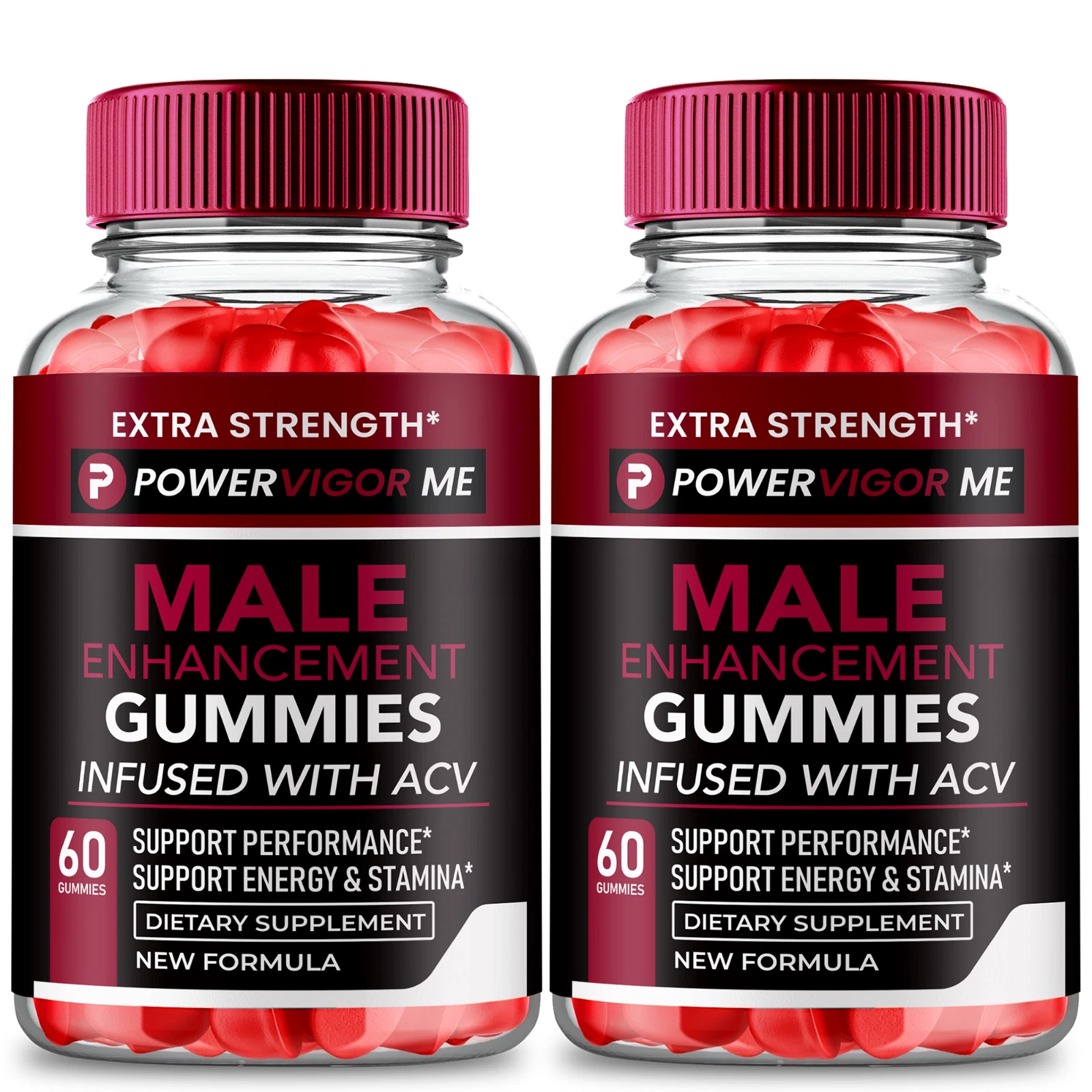 (2 Pack) Power Vigor Keto ACV Gummies for Advanced Weight Loss and Energy