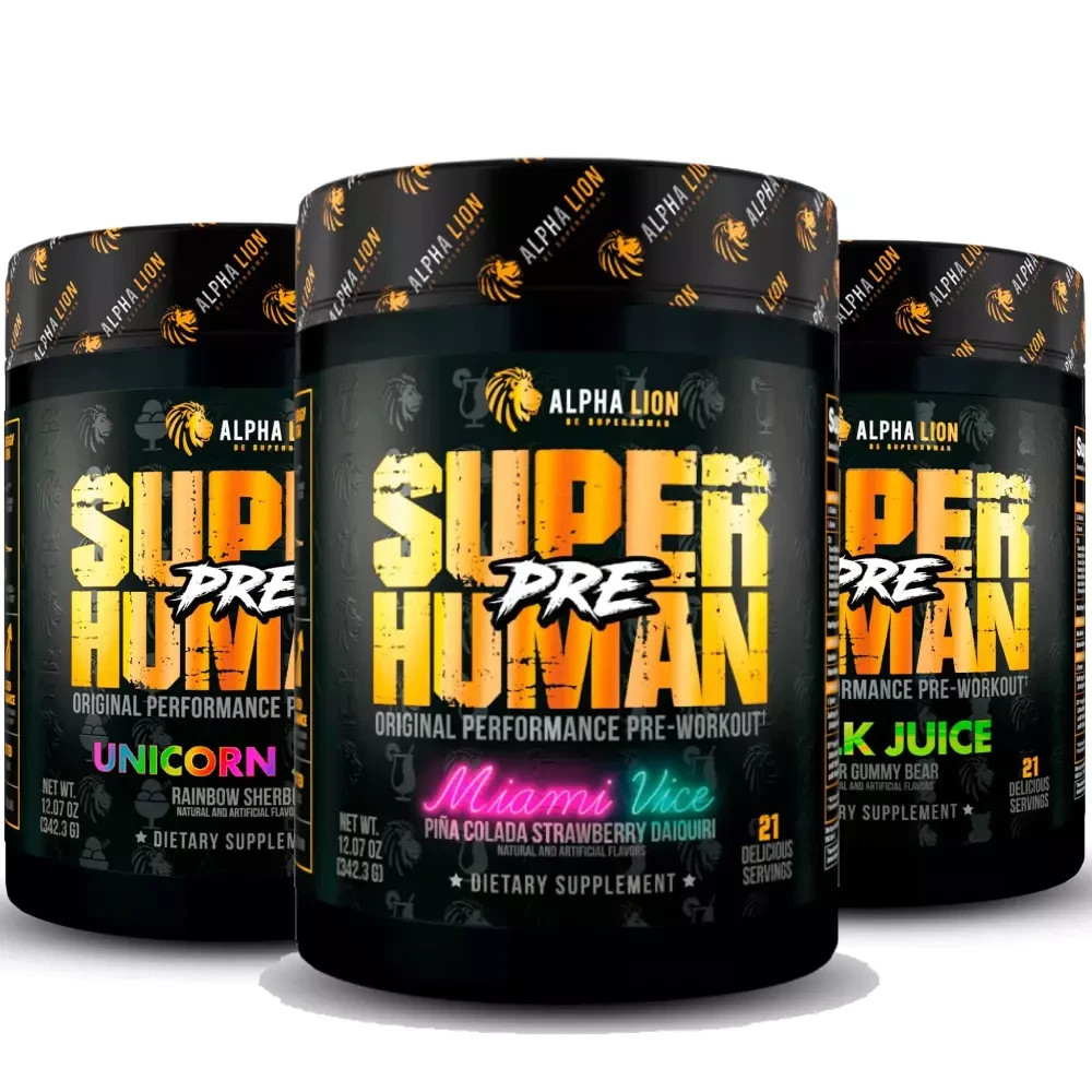 ALPHA LION SUPERHUMAN PRE Original Performance Pre-Workout 21 Servings Energy