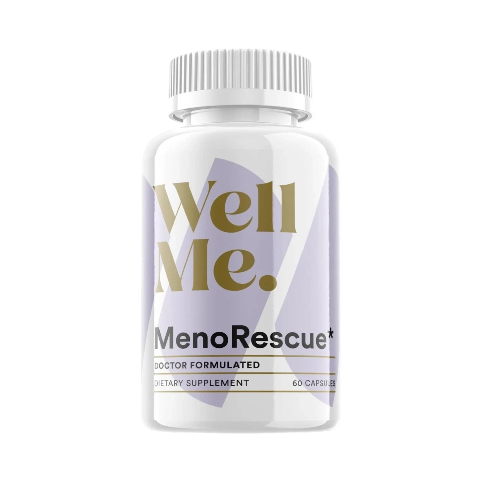 Wellme. Menorescue Pills - Meno Rescue Dietary Supplement - 60 Capsules