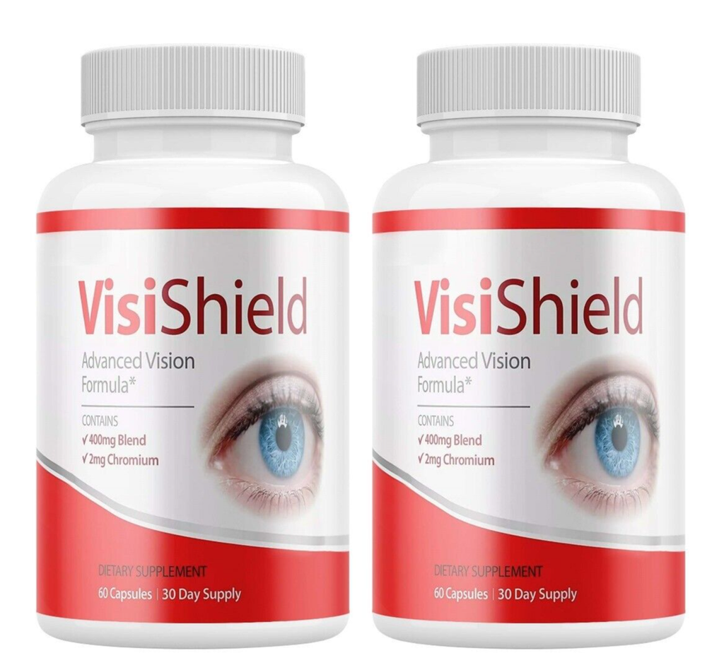 Visishield Advanced Vision Formula for Eyes Supplement Pills Vitamins (2 Pack)