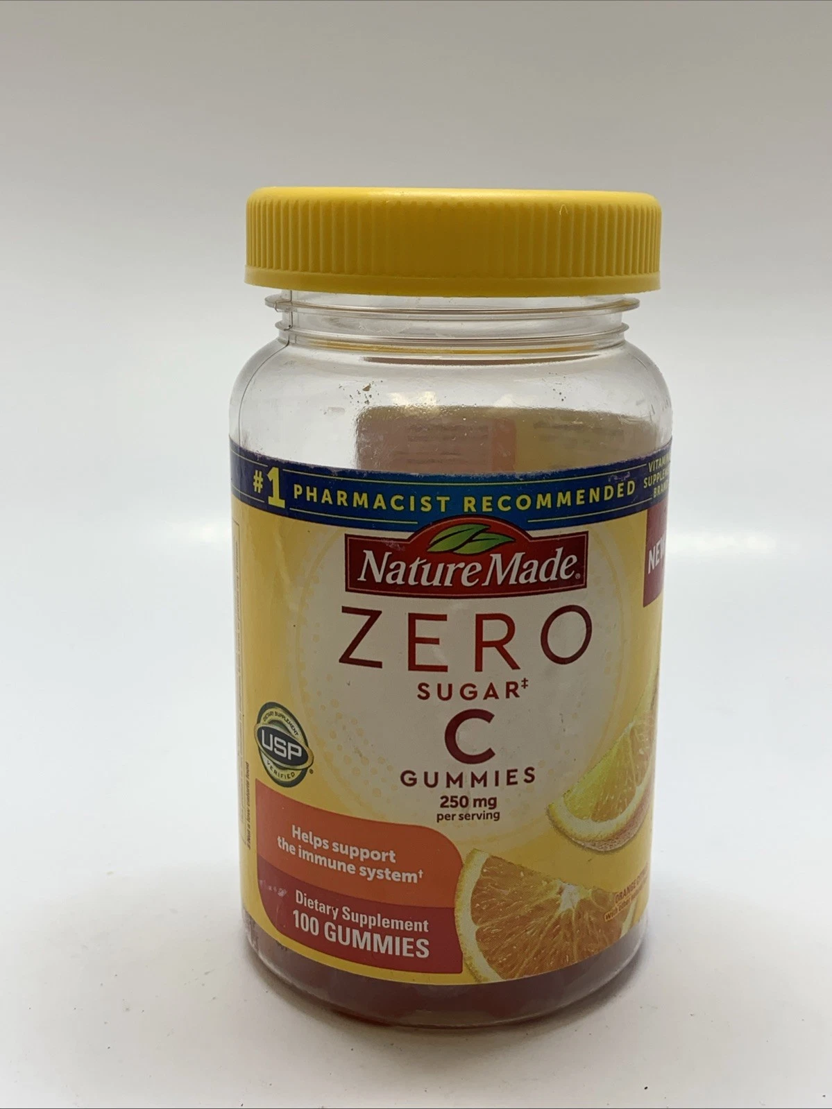 Nature Made - Vitamin C Gummies 250 mg, 100 Sugar Free Gummies, 50 Day Supply
