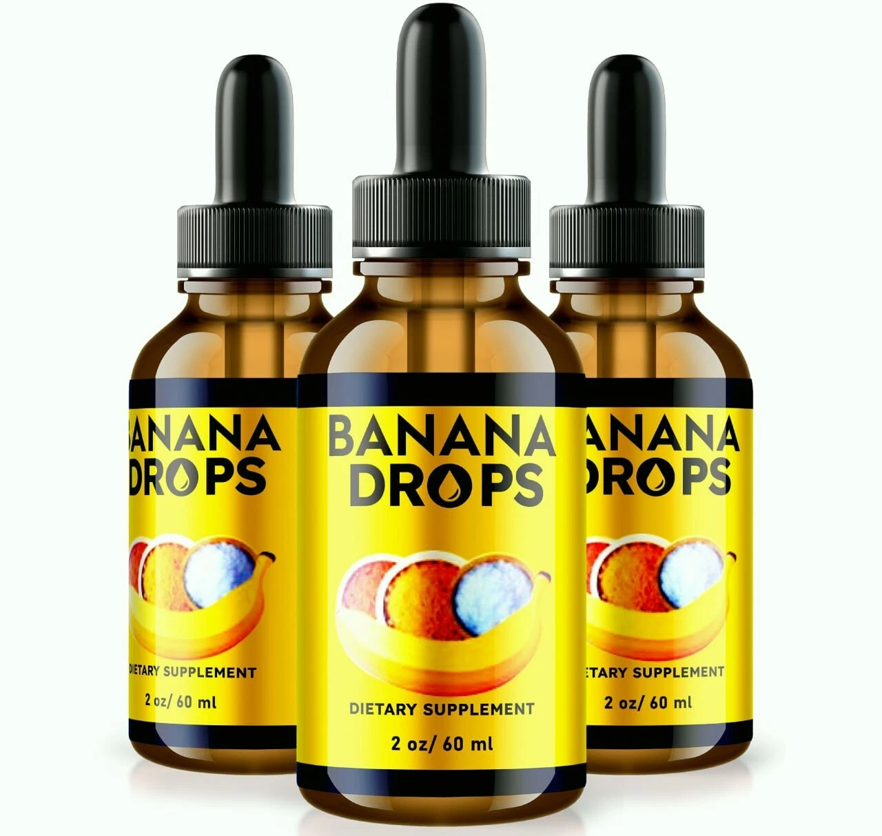 (3 Pack) Banana Drops to Accelerate Weight Loss and Maximize Fat Burning