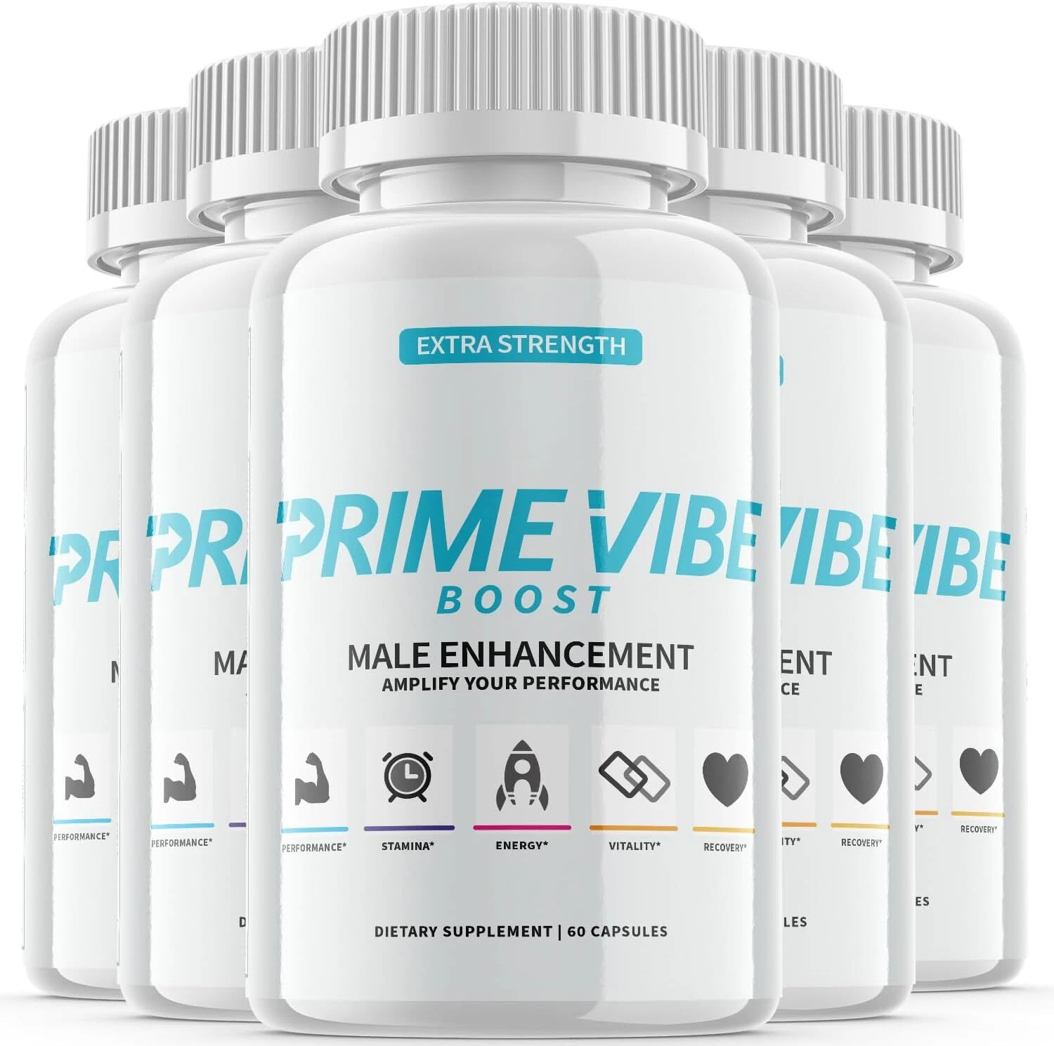 Prime Vibe Boost Pills - Prime Vibe Boost Male Vitality Support OFFICIAL -5Pack