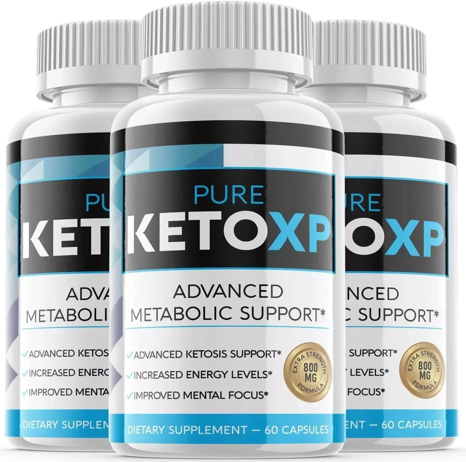 Pure Keto XP Pills - Support Weight Loss, Helps Fat Burn 60 Capsules "Pack of 2"
