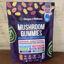 Ashwagandha Lion's Mane Gummies - Organic Immune Support, Cognitive Boost