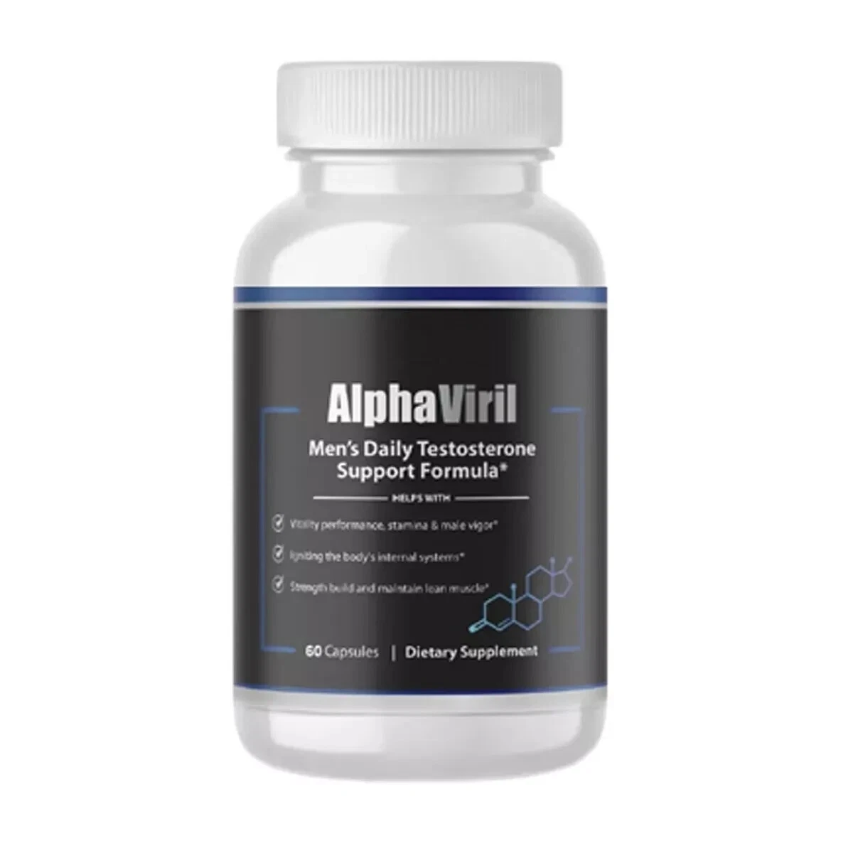 Alpha Viril Capsules for Male Performance and Energy - 60 Capsules