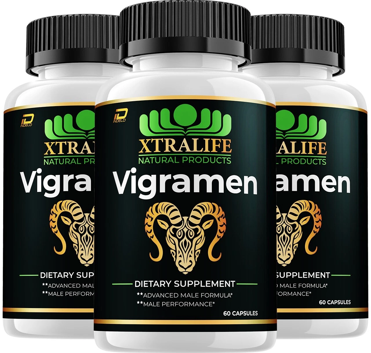 (3 Pack) Vigramen for Men Capsules – Vigra men Overall Health and Energy