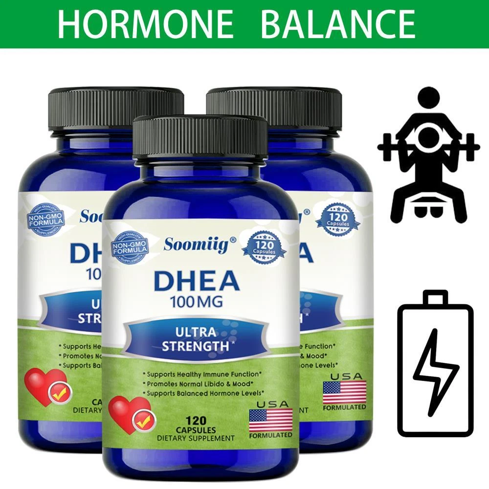 DH EA Capsules,Boosts Libido & Mood,Balance Hormone & Energy Levels