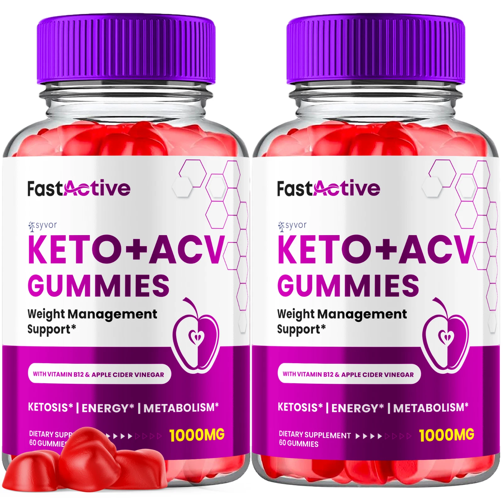 Fast Active Keto ACV Gummies Fast Active Maximum Strength Formula 120 Gummies
