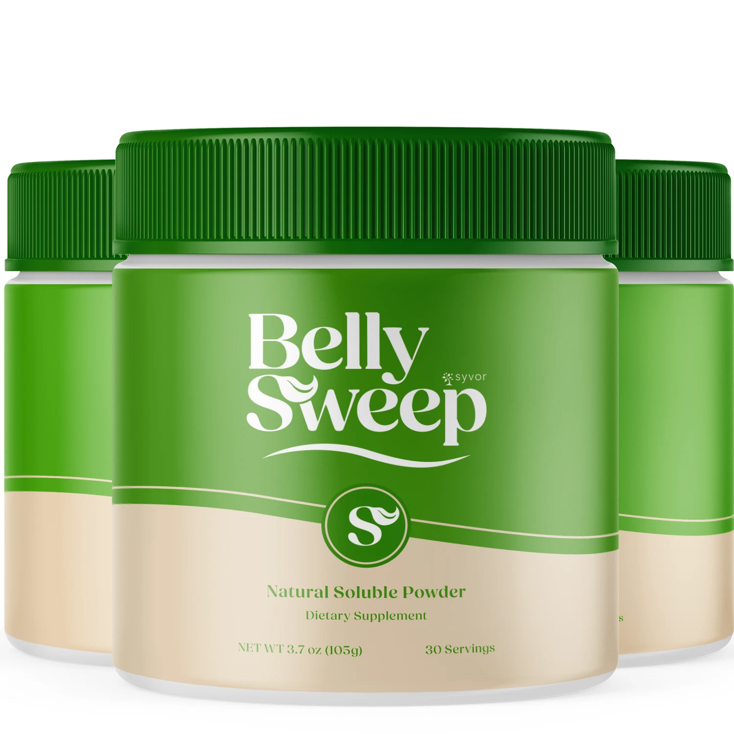 Belly Sweep Powder Supplement Advanced Gut Health & Fitness Support (3 Pack)