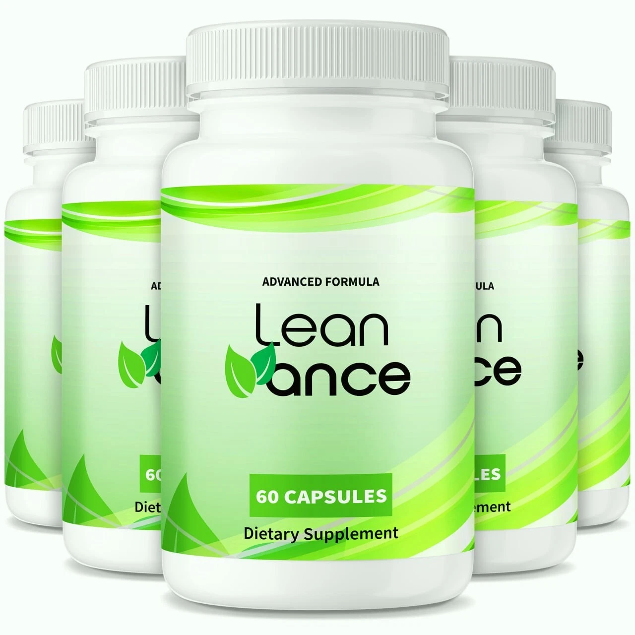 (5 Pack) Lean Vance Weight Loss Support Capsules, LeanVance Advanced Formula