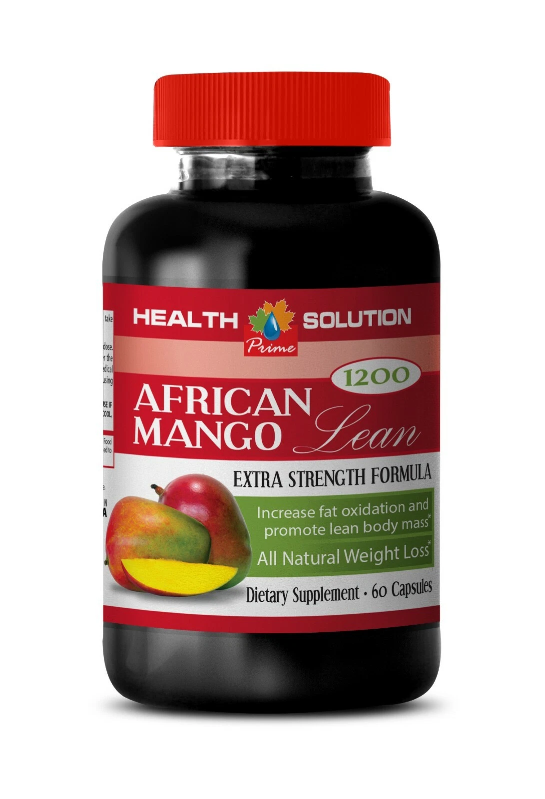 organic fat loss - AFRICAN MANGO 1200mg - appetite suppressor 1 Bottle 60 Caps