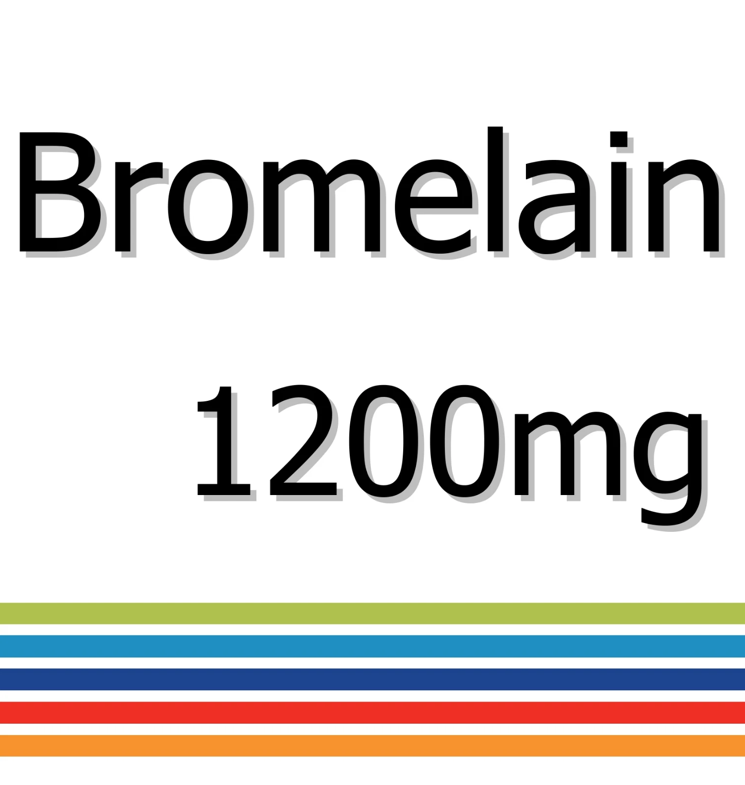Bromelain 1200mg x 30 Tablets - Digestion Aid