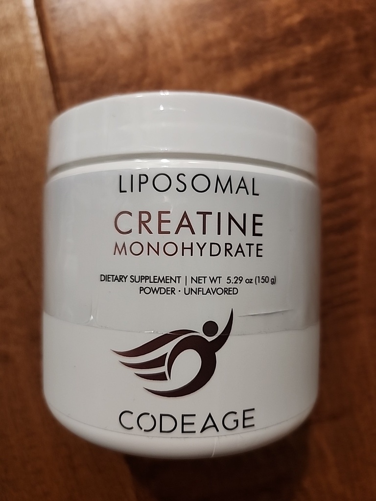 Codeage Lipsomal Creatine Monohydrate Powder Unflavored, 5.29 oz. - EXP: 3/26