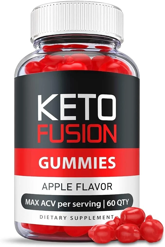 Keto Fusion Gummies Apple Cider Vinegar Weight Loss Supplement - (60 Gummies)