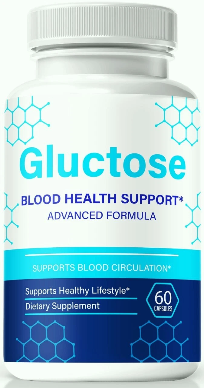 Gluctose Advanced Blood Support Capsules for Healthy & Stable Levels 60ct