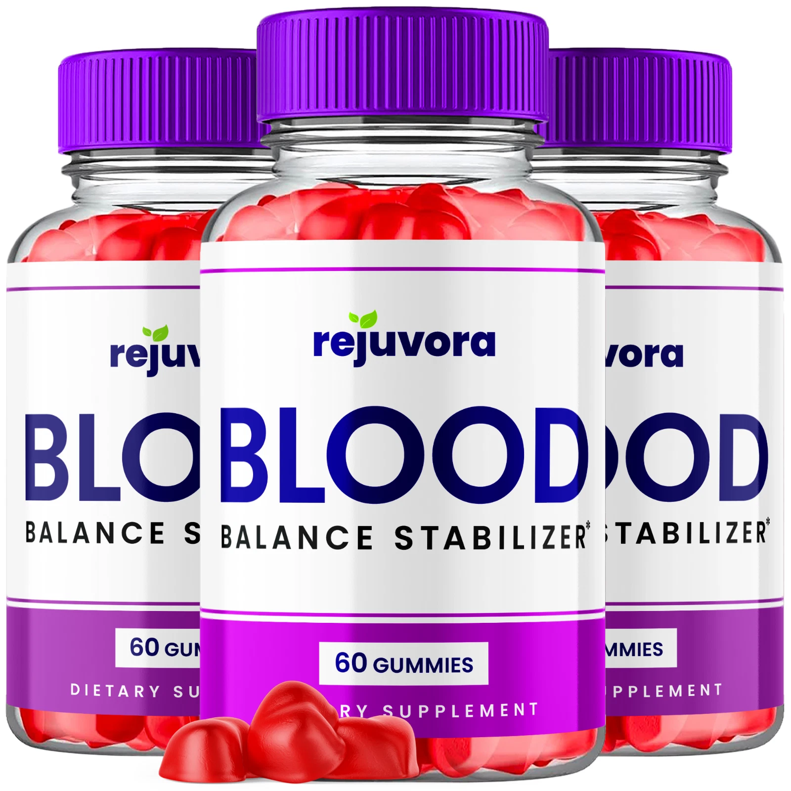 Rejuvora Gummies Advanced Balance Support Supplement 1000MG Serving 180 Gummies