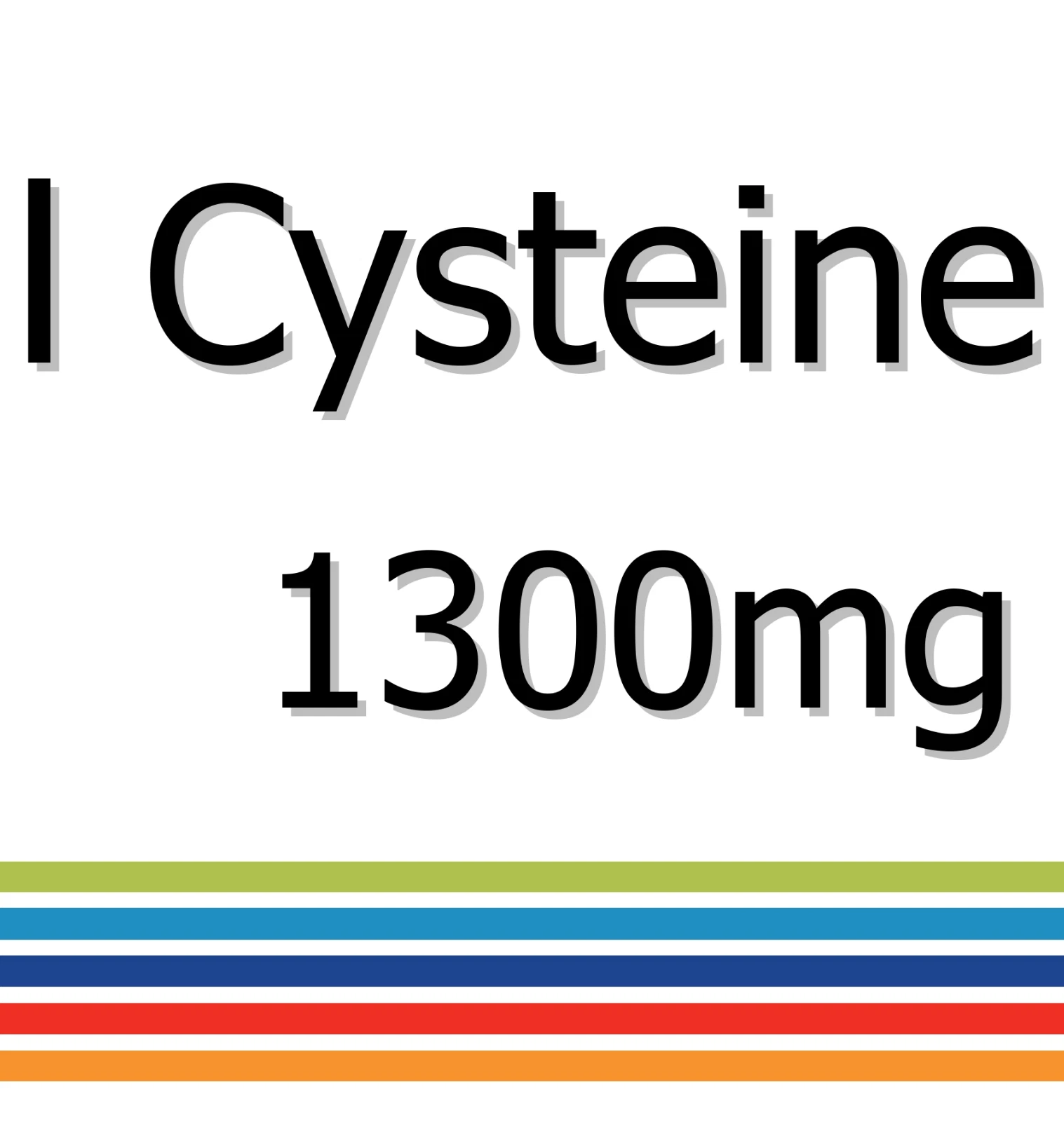l Cysteine 1300mg x 60 Tablets - Immune System