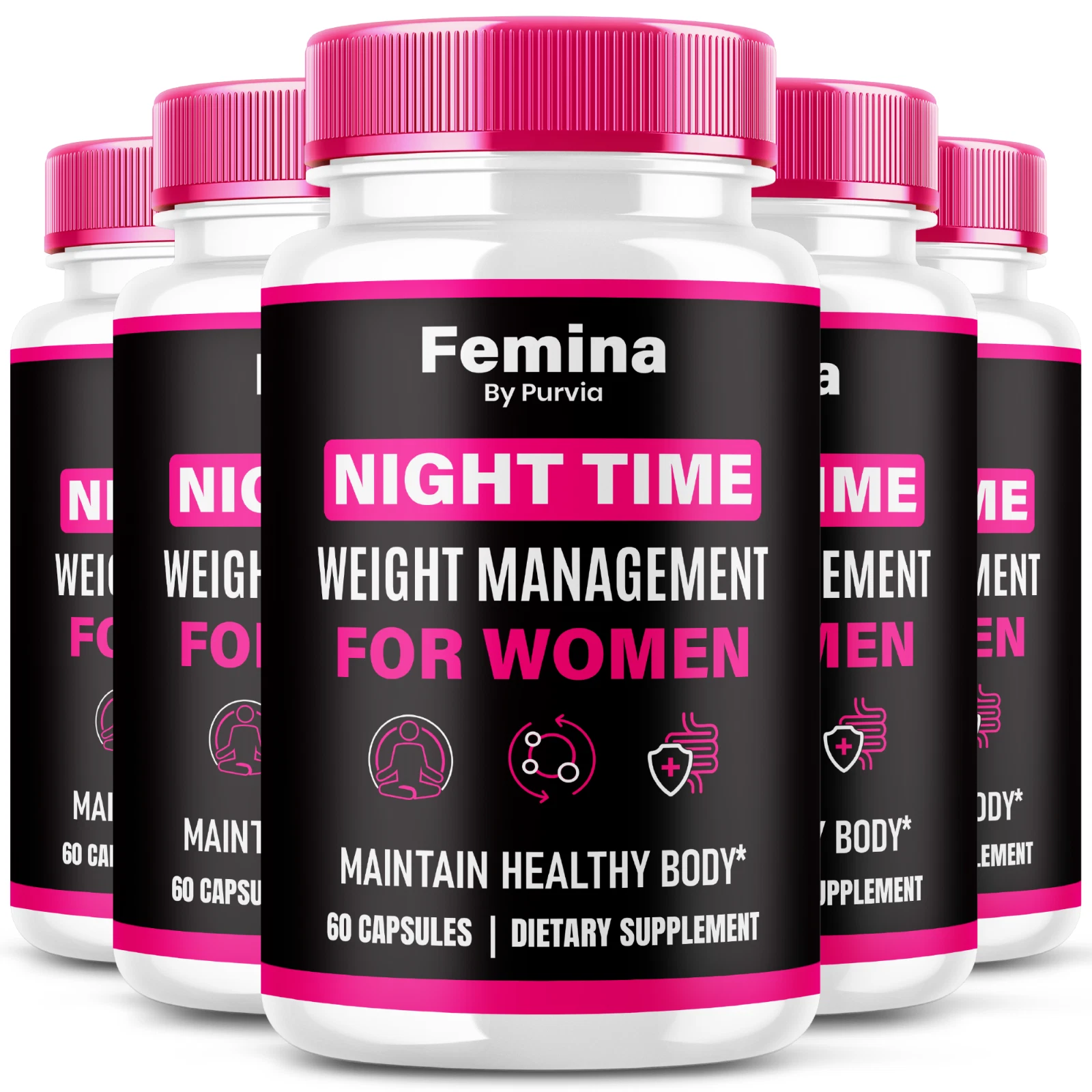 Femina Pills Supplement for Overall Maximum Wellness Health Support Made in USA