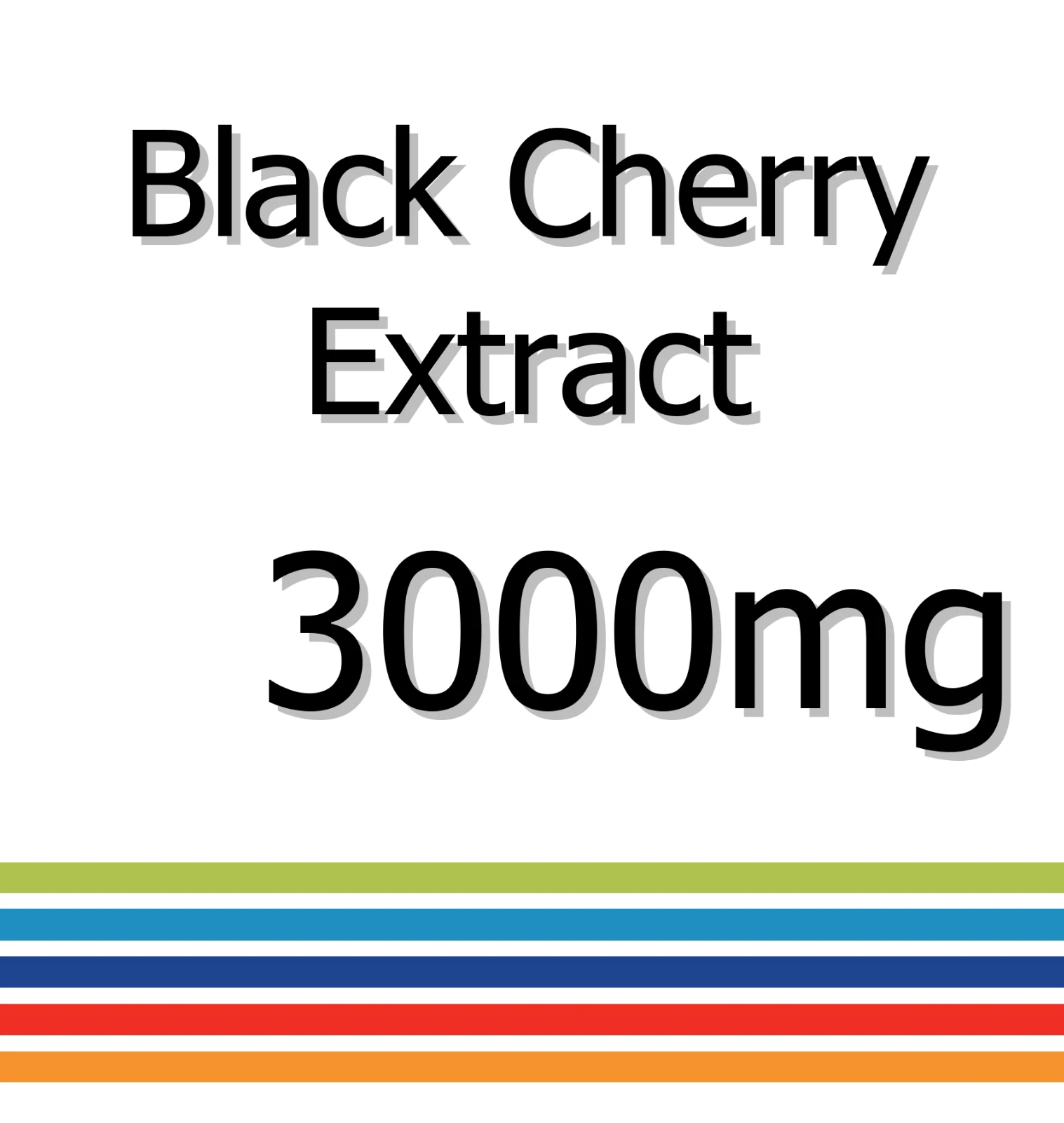 Black Cherry Extract 3000mg x 90 Tablets - Antioxidant