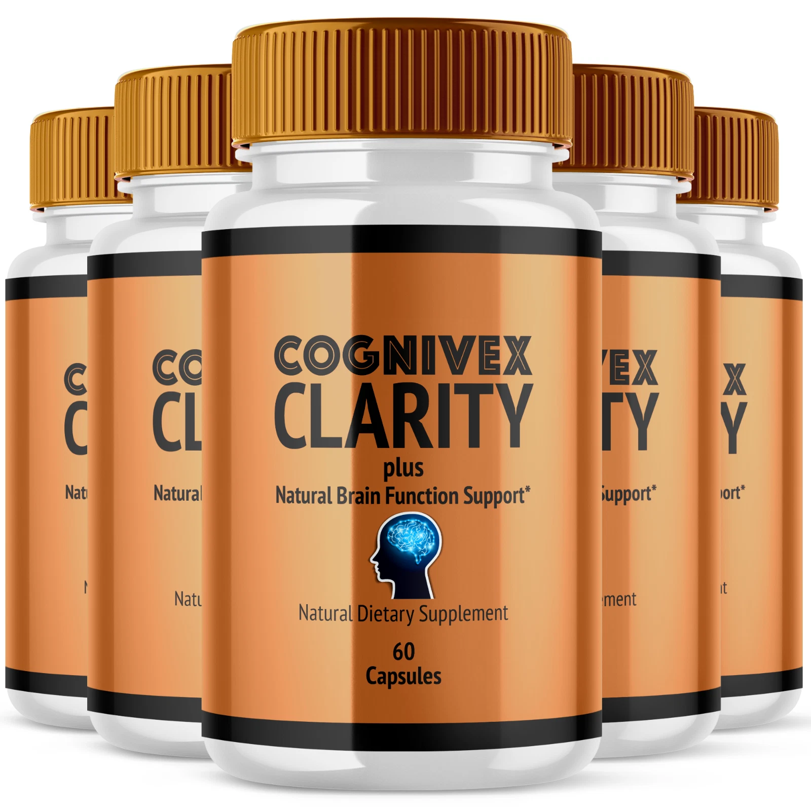 Cognivex Clarity Advanced Nootropic Supplement Brain Function Support 300 Pills