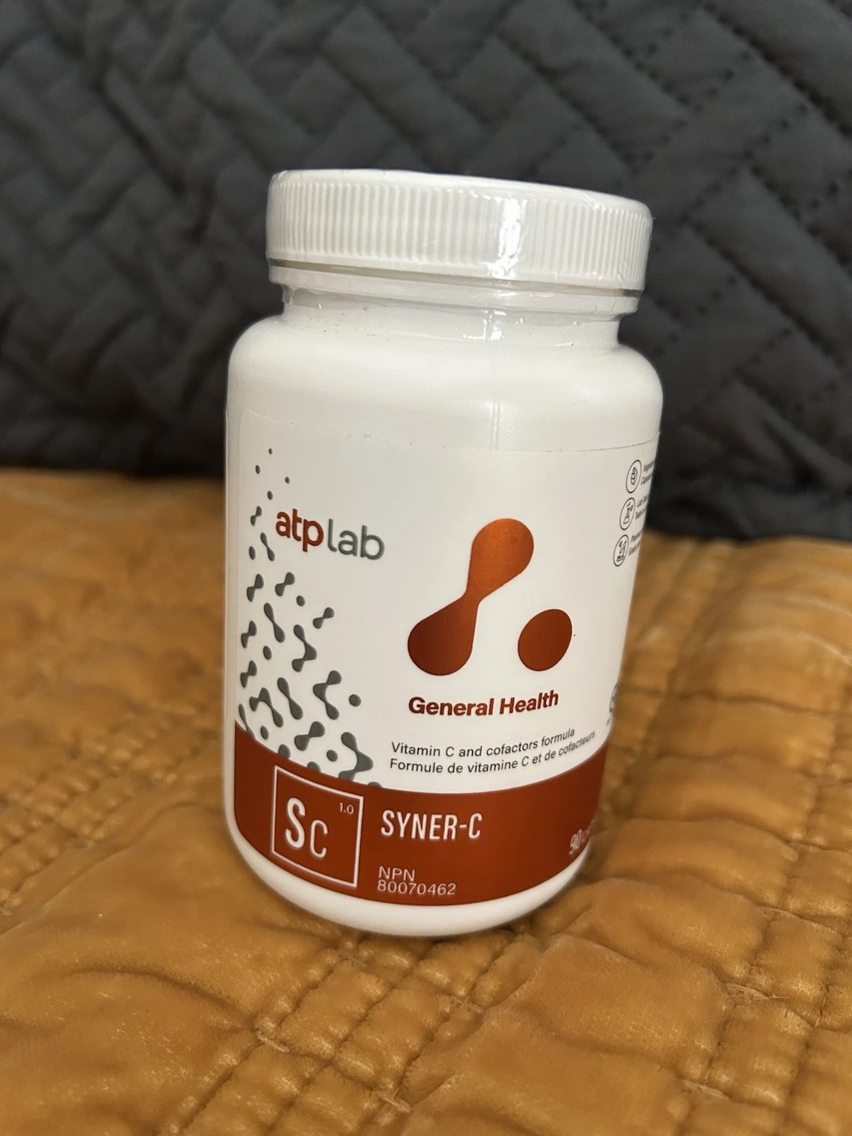 ATP Lab Syner C 90 Caps/ Syner C The Ultra Potent Chelated Vitamin C