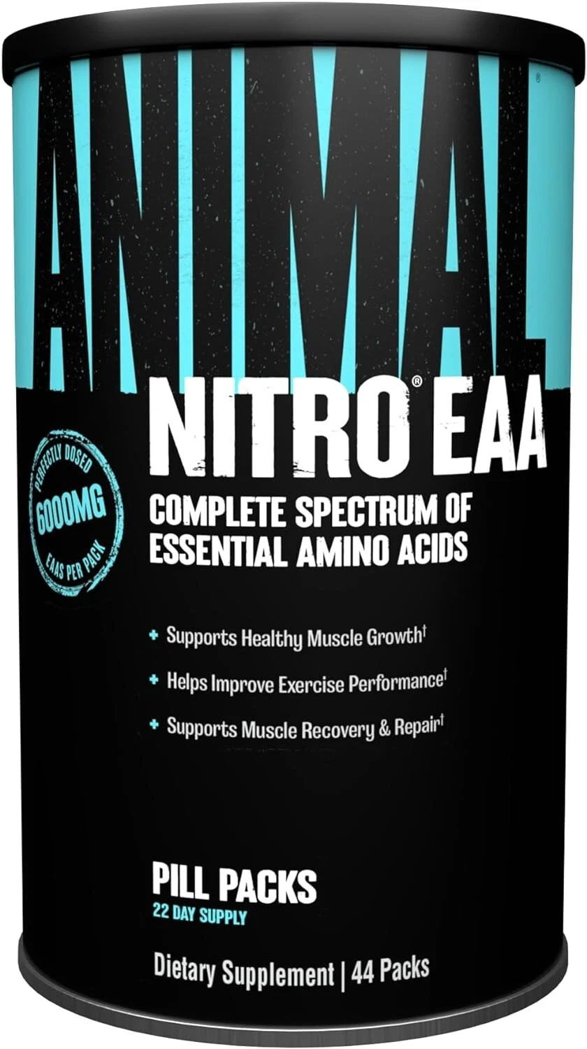 Universal Nutrition Animal Nitro 44 packs Anabolic EAA Stack Muscle Builder New