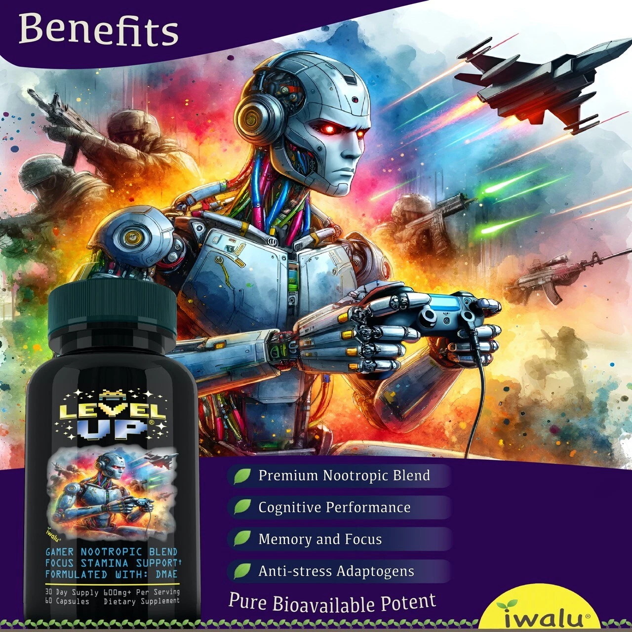 Energy Pills Extreme Focus & Euphoria Intense Nootropic Supplement Best Price