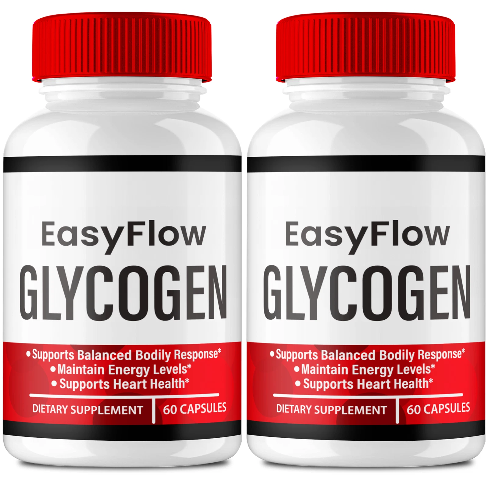 (2 Pack) Easy Flow Glycogen Support, EasyFlow Advanced Blood Formula