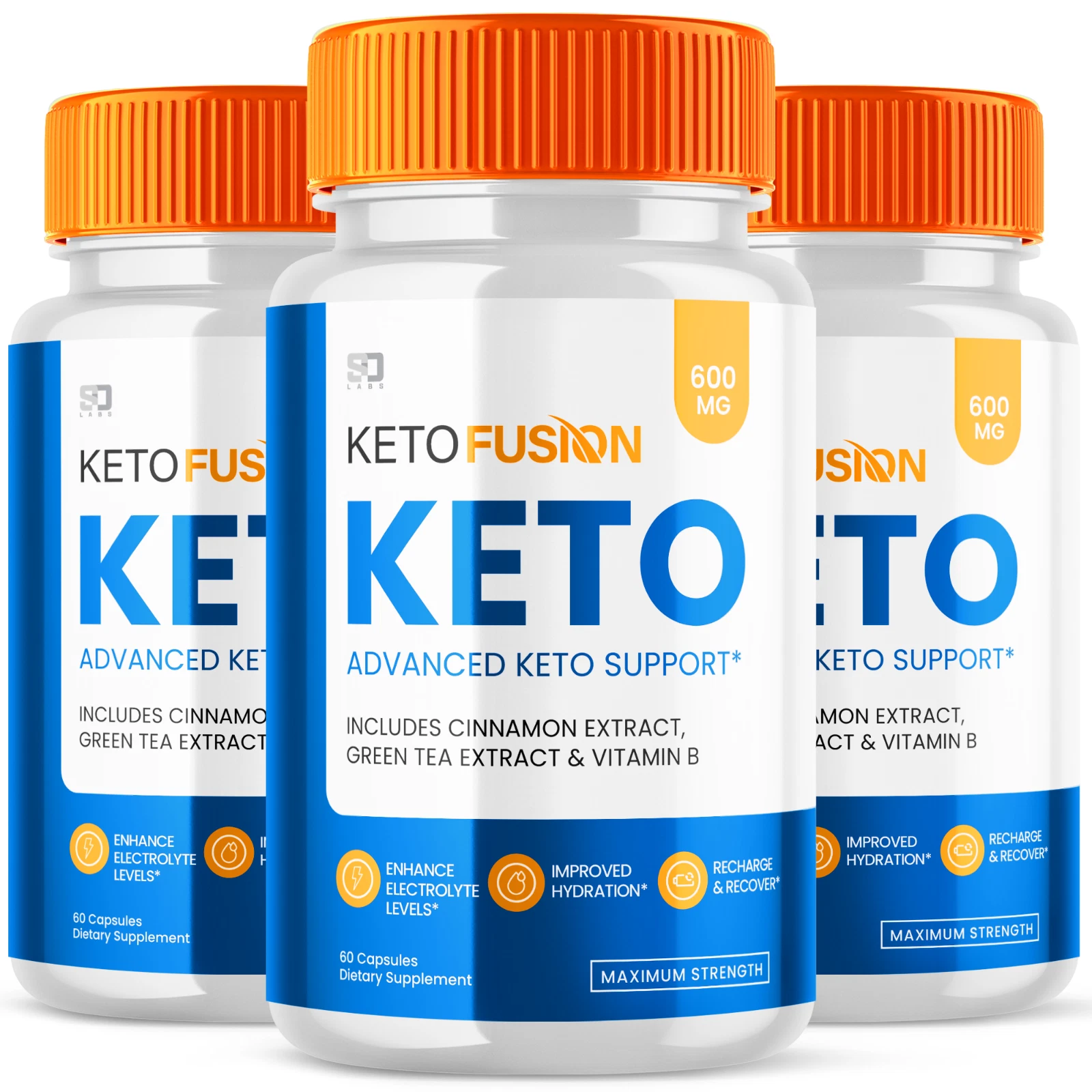 Keto Fusion Advanced Keto & Weight Management Support (3 Pack)
