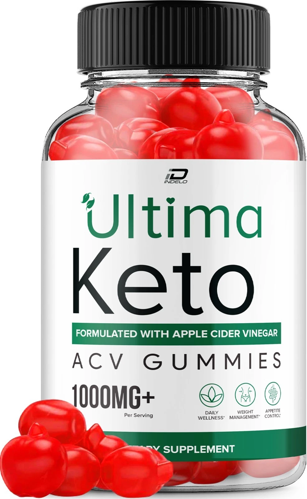 (1 Pack) Ultima Keto ACV Gummies Supplement – Ultima ACV Gummy Vitamin B12