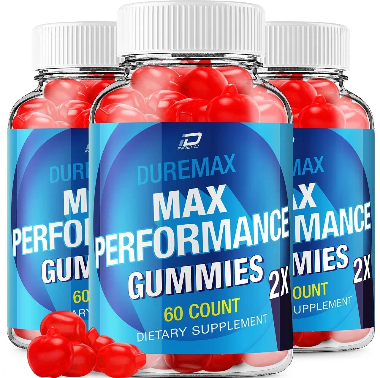 (3 Pack) DureMax Gummies for Men - Dure Max Male Gummies All-Natural Supplement