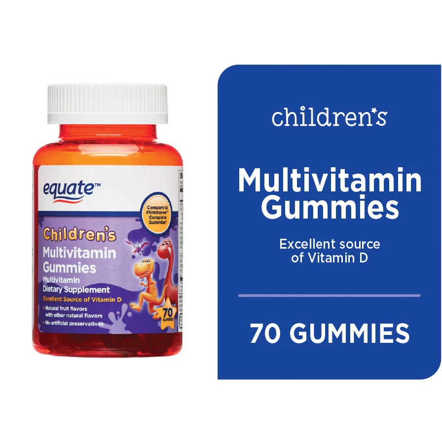 Equate Children's Multivitamin Gummies- 70 Ct