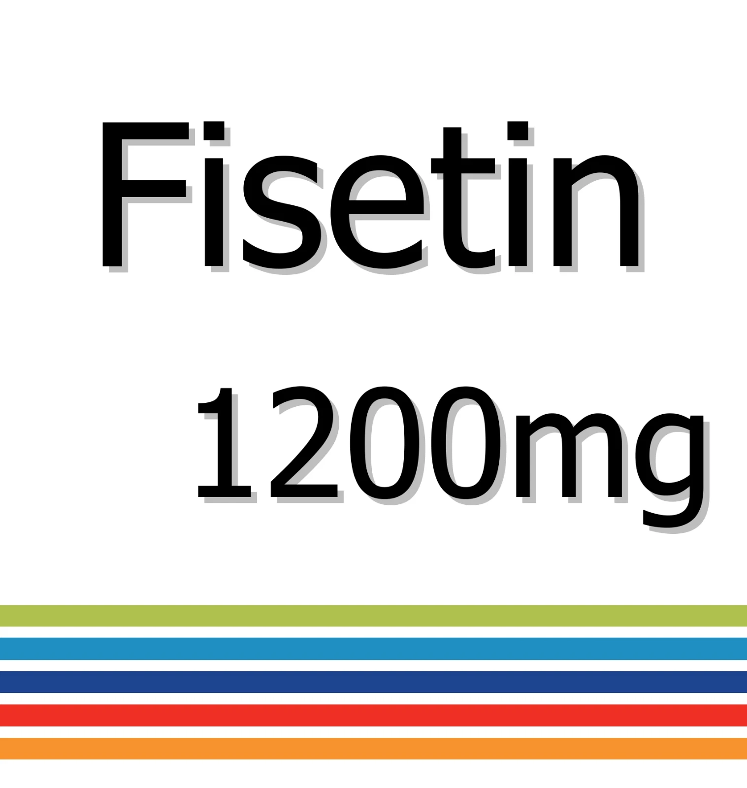 Fisetin 1200mg x 30 Tablets - NeuroProtection