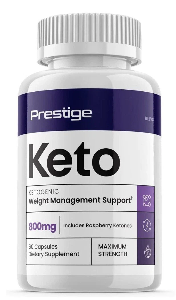 Prestige Keto Pills Weight Loss Diet goBHB Ketosis Supplement 60 Caps Frees ship