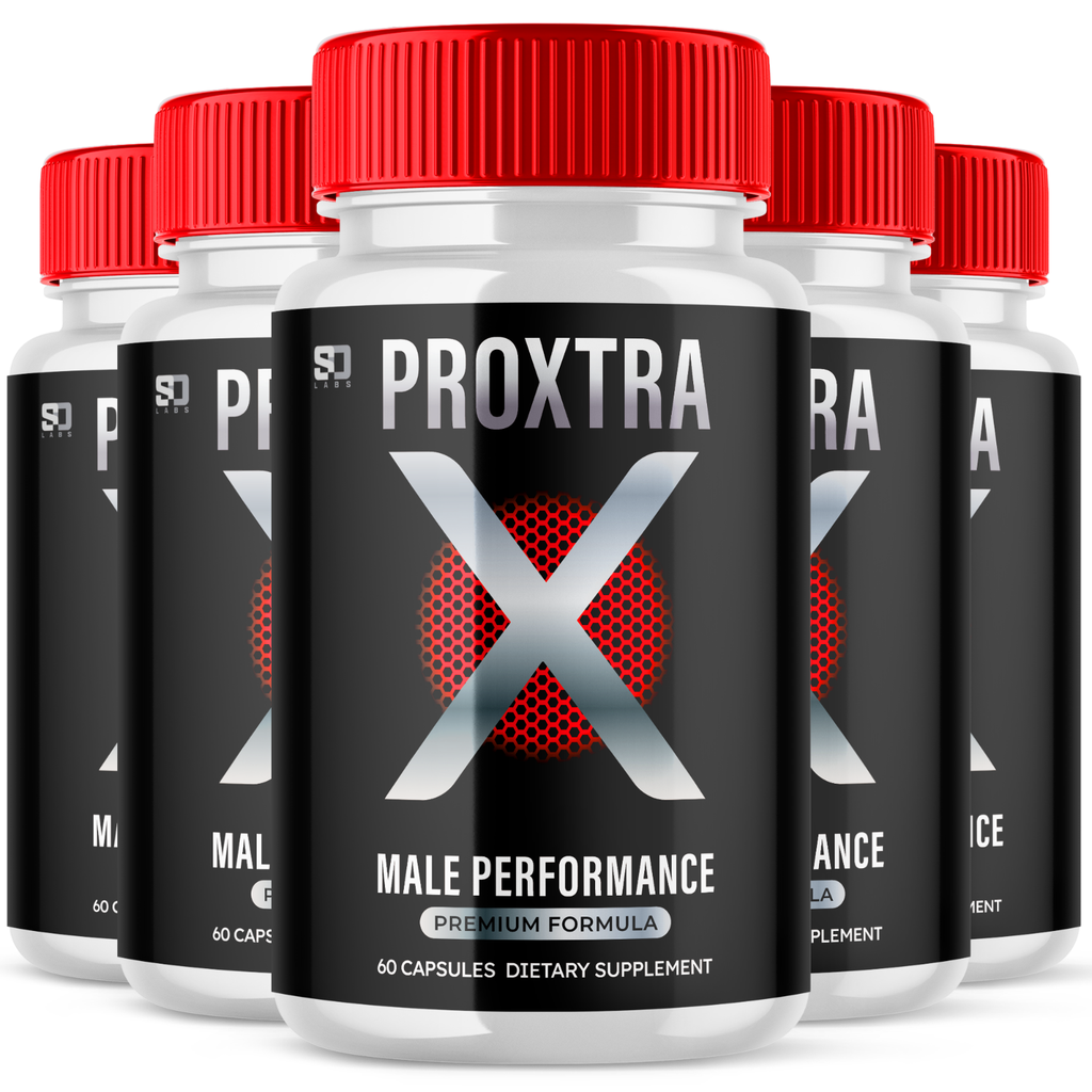 Proxtra X Male Pills Premium Formula Supports Male Performance (5 Pack)