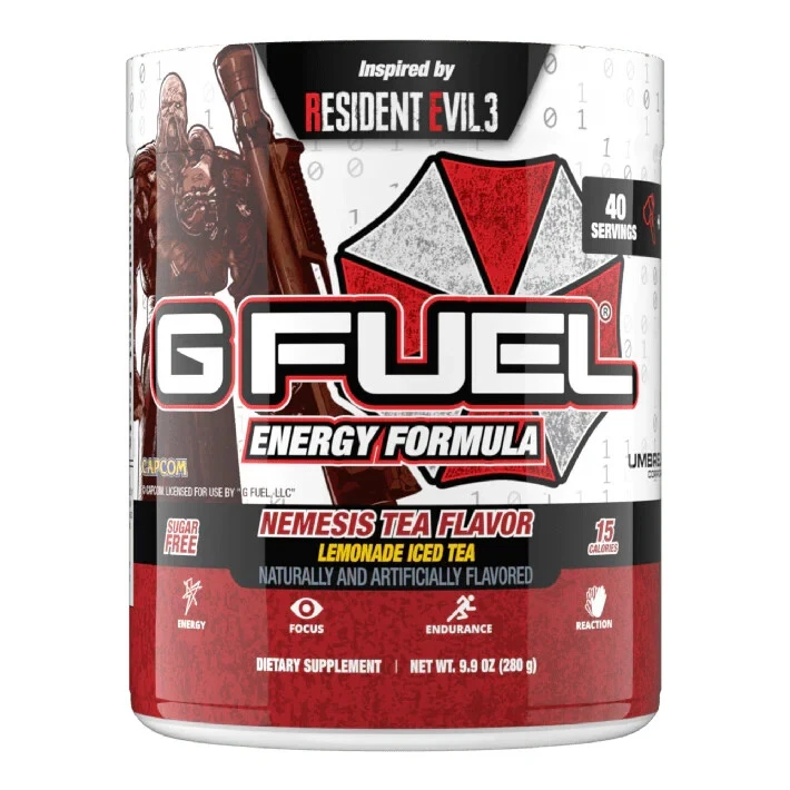 G Fuel Nemesis Tea GFuel 40 Servings