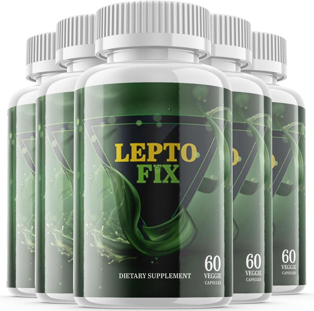 Leptofix Pills - Lepto Fix Supplement For Weight Loss OFFICIAL - 5 Pack